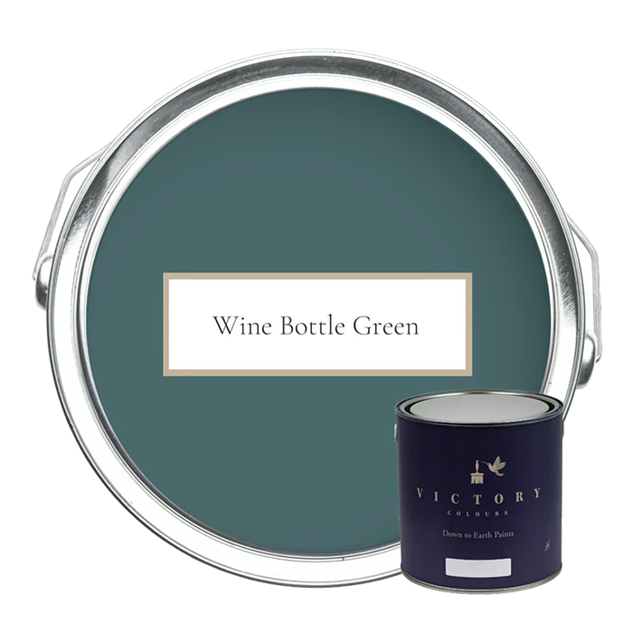 Wine Bottle Green - Dark Teal Paint