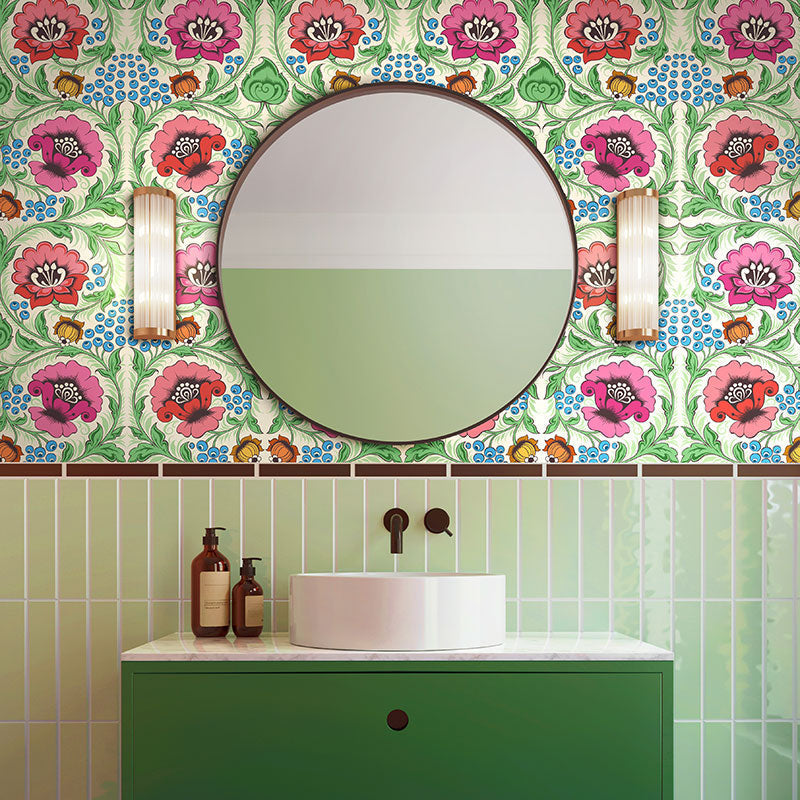 7 creative ways to use Olenka wallpaper in your home