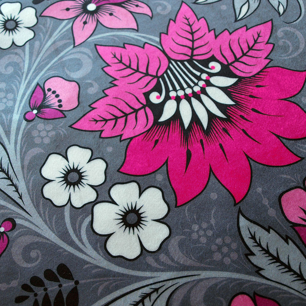 Milana Hot Pink and Grey image 5