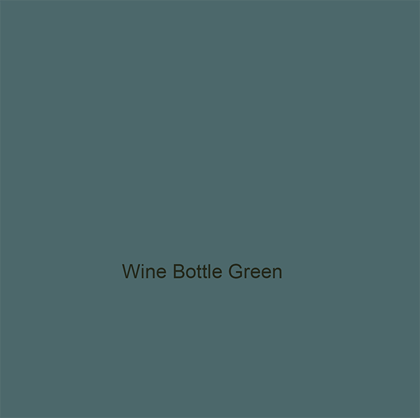 Wine Bottle Green - Dark Teal Paint