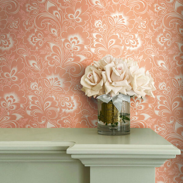Peach wallpaper